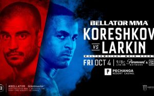 Андрей Корешков возглавит турнир Bellator 229 в поединке с Лоренцом Ларкиным