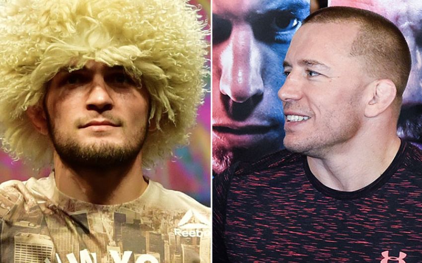 Джордж Сент-Пьер изъявил готовность возобновить карьеру ради боя с Хабибом Нурмагомедовым