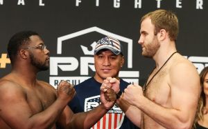 Результаты взвешивания перед турниром PFL 6: Денис Гольцов - Келвин Тиллер, Рашид Юсупов - Виктор Немков