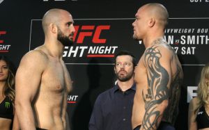 Видео боя Волкан Оздемир - Энтони Смит UFC Fight Night 138
