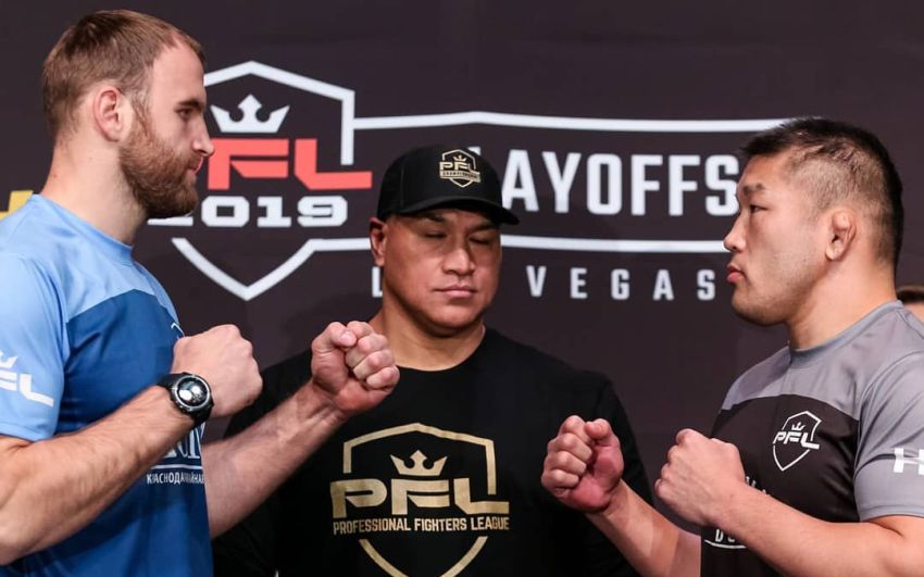 Денис Гольцов победил Сатоши Ишии на турнире PFL 9