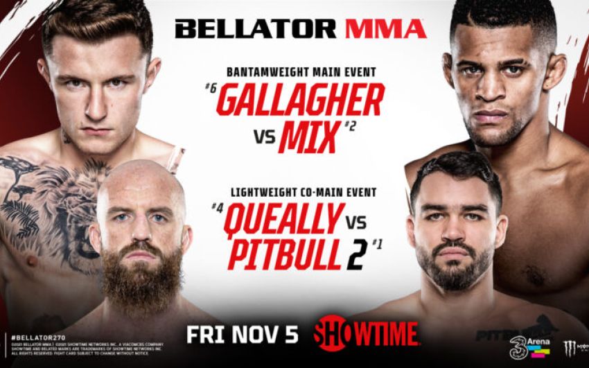 РП ММА №48 (BELLATOR 270): 5 ноября