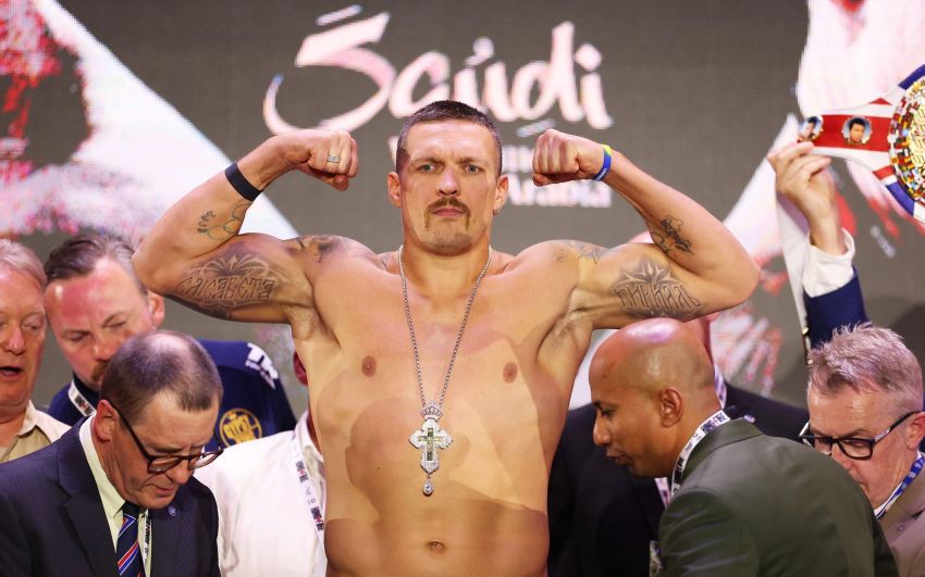 Александр Красюк отреагировал на отказ Усика от титула WBO