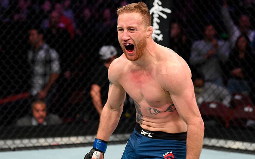 Джастин Гэтжи финишировал Дональда Серроне в первом раунде на UFC Fight Night 158
