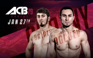Результаты взвешивания участников турнира ACB 79 