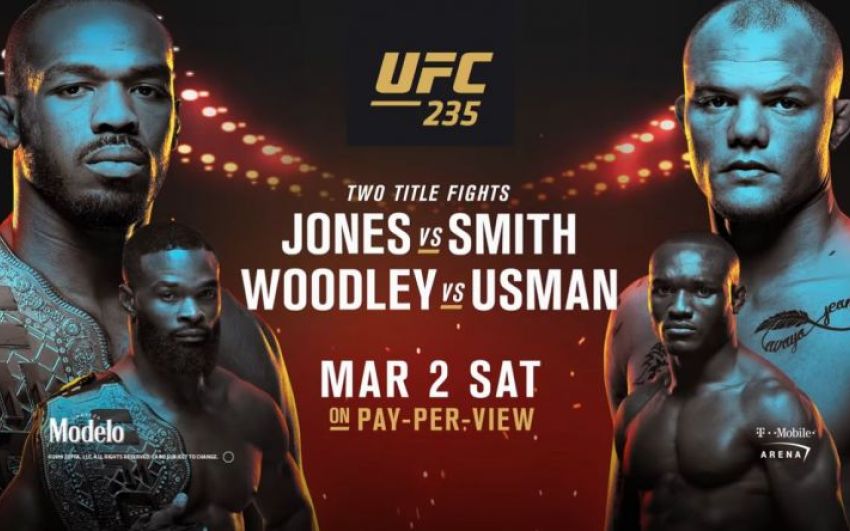 Прямая трансляция UFC 235: Джон Джонс – Энтони Смит