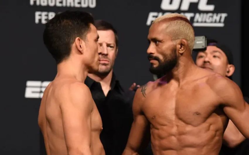 Церемония взвешивания перед UFC Fight Night 169: Джозеф Бенавидез - Дейвисон Фигейреду