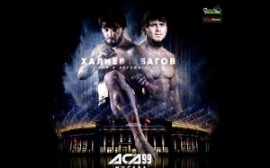 Файткард турнира ACA 99: Али Багов - Хусейн Халиев