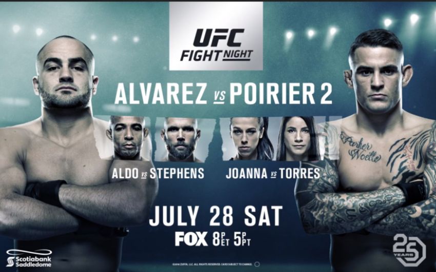 Прямая трансляция UFC on FOX 30: Эдди Альварес - Дастин Порье II
