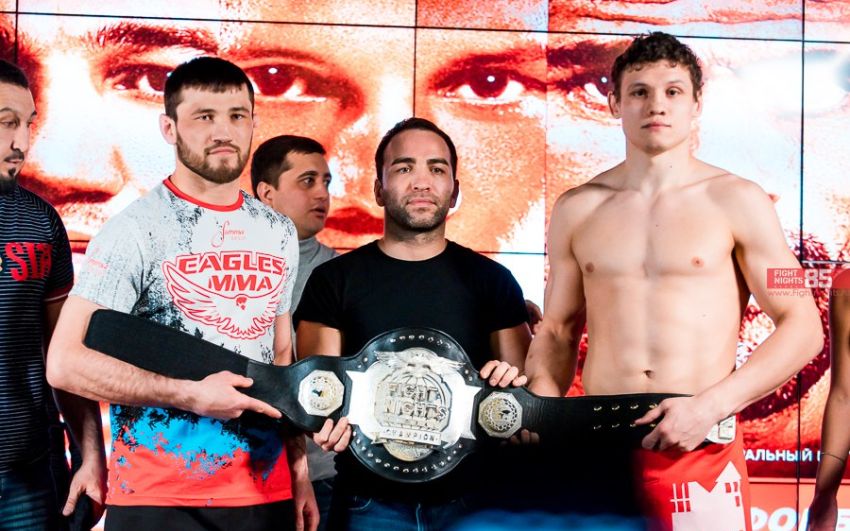 Роман Копылов отнял пояс чемпиона FIGHT NIGHTS у Алиханова 