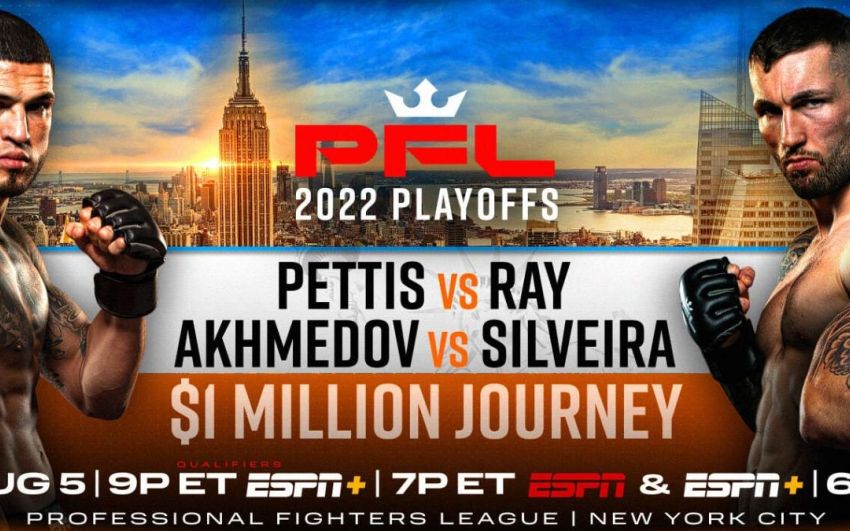 Прямая трансляция PFL 7: 2022 Playoffs