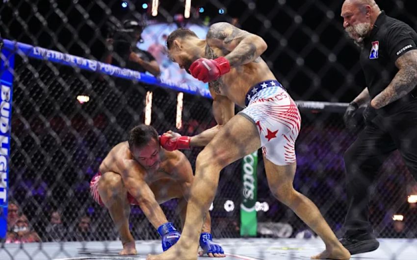 Маурисио Руффи быстро нокаутировал Майкла Чендлера на UFC Freedom 250