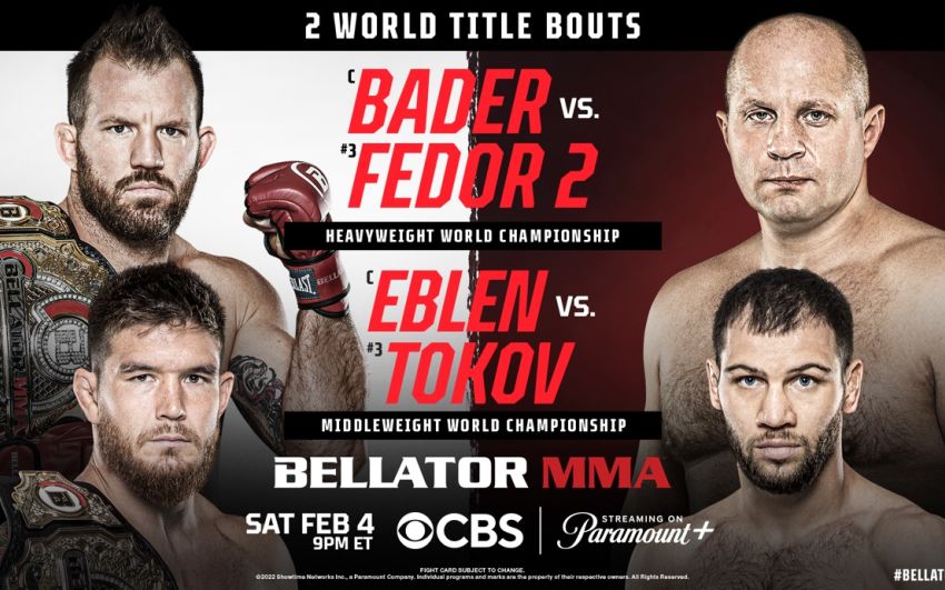 Прямая трансляция Bellator 290