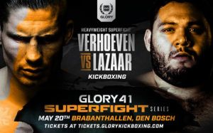 Рико Верховен - Исмаэль Лазаар на Glory 41