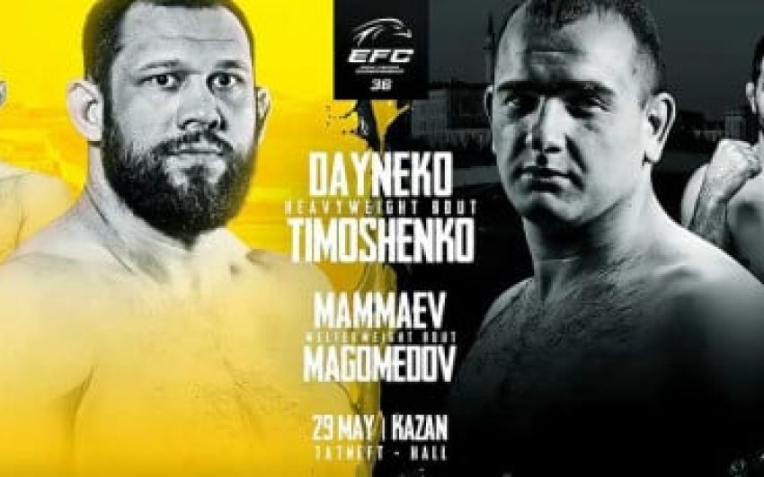 Видео боя Александр Деркач – Олег Петеримов EFC 36
