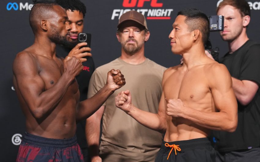 Результаты взвешивания турнира UFC Fight Night 279
