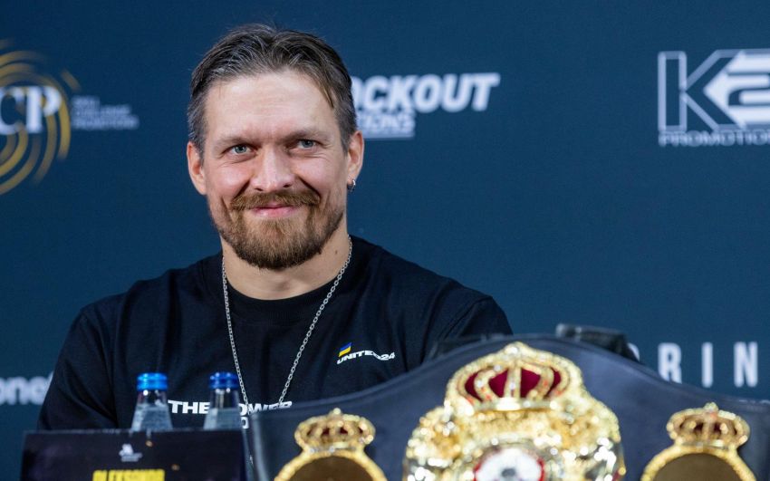 Александр Усик подтвердил, что проведет бой 23-го декабря: "Надеюсь, что это будет Тайсон Фьюри"