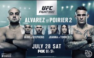 Прямая трансляция UFC on FOX 30: Эдди Альварес - Дастин Порье II