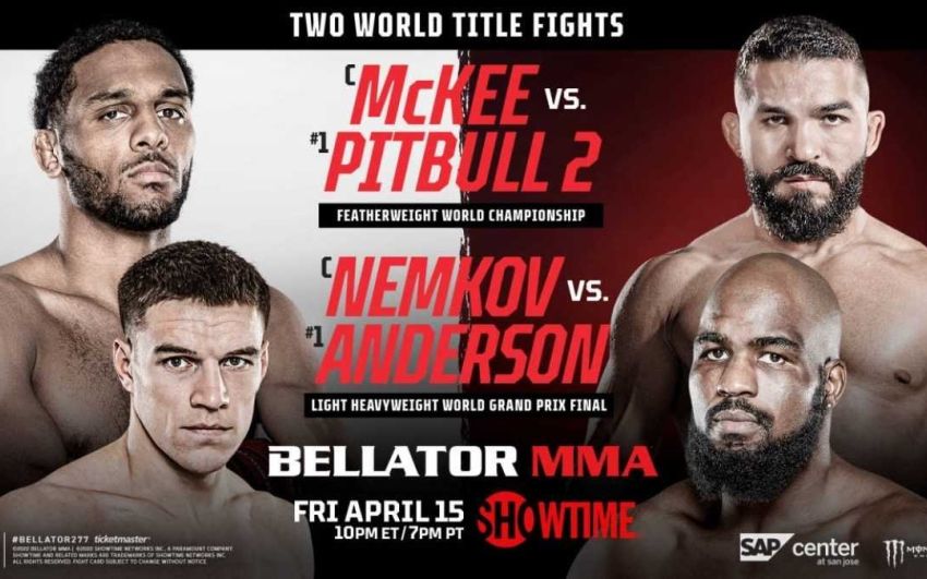 Результаты турнира Bellator 277