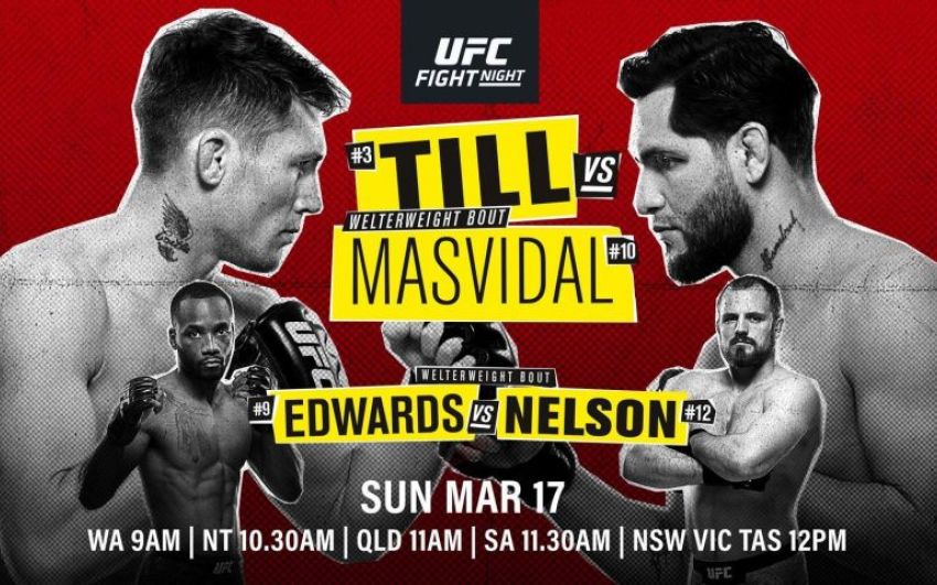 Видео боя Натаниэль Вуд - Хосе Куинонес UFC Fight Night 147