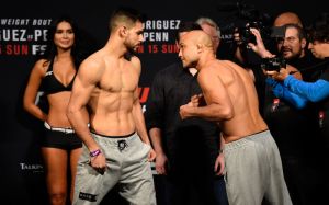 Результаты турнира UFC Fight Night 103: Яир Родригес - Би Джей Пенн