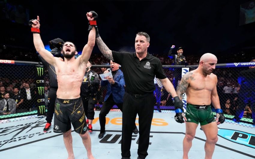 Слова Ислама Махачева после победы над Алексом Волкановски на UFC 284
