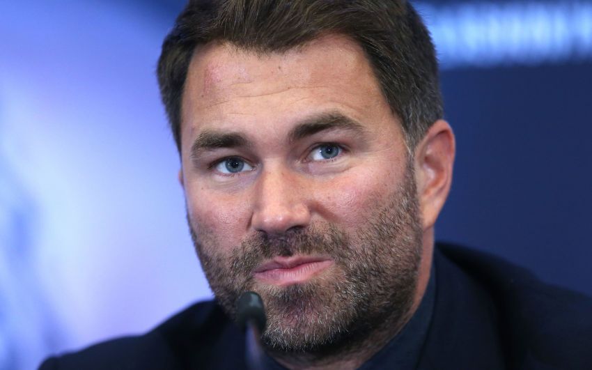 Эдди Хирн: "Арум запретил мне говорить о бое Джошуа и Фьюри"