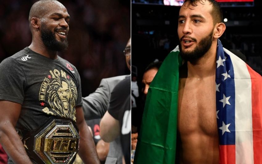 Джон Джонс - Доминик Рейес в разработке на турнире UFC 247