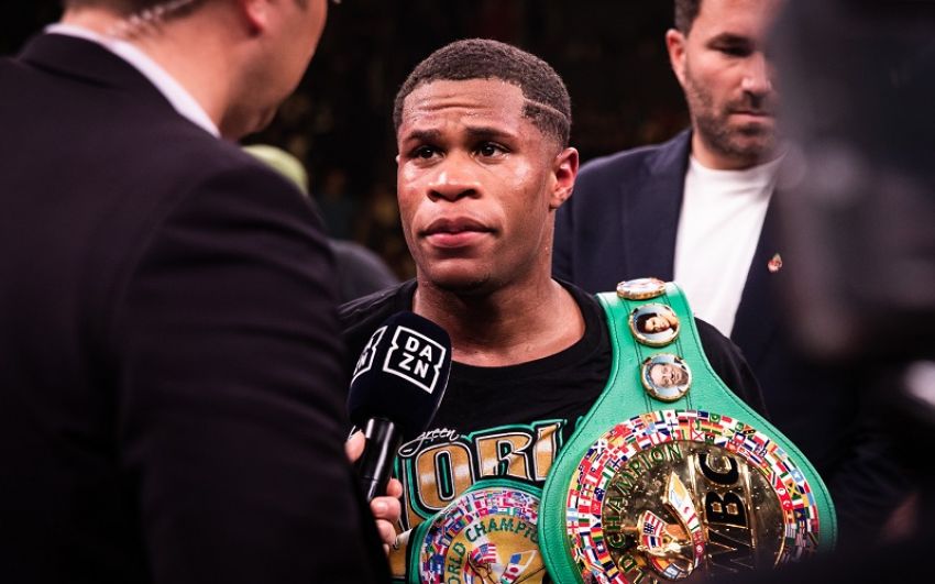 Дэвин Хэйни: "Я все еще чемпион WBC и не лишался пояса"