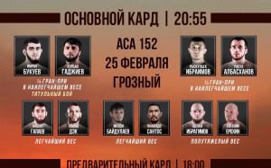 Видео боя Эдналдо Оливейра – Артур Астахов ACA 152