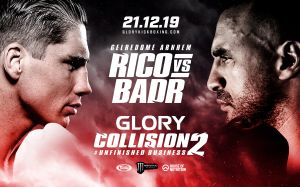 Видео боя Рико Верховен - Бадр Хари 2 Glory Collision 2