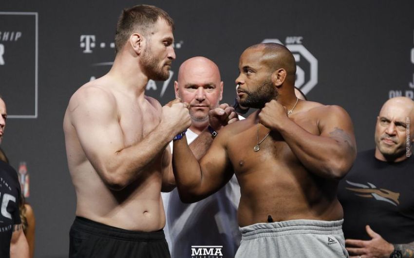 Церемония взвешивания участников турнира UFC 226: Миочич - Кормье