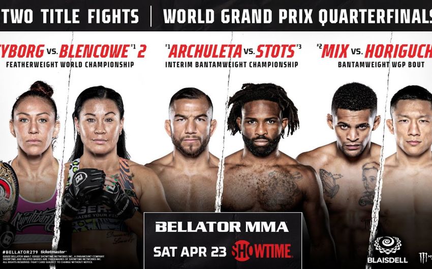 Прямая трансляция Bellator 279