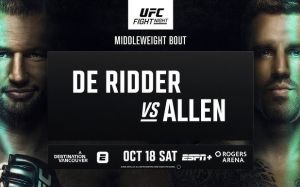 РП ММА №34 (UFC Fight Night 262): 19 октября