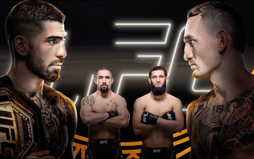 Результаты турнира UFC 308: Илия Топурия – Макс Холлоуэй