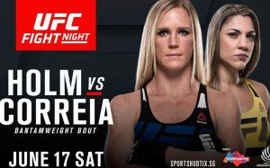 Видео боя Холли Холм - Бет Коррейя UFC Fight Night 111