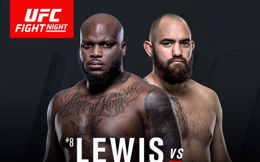  UFC Fight Night 105: Lewis vs. Browne в цифрах