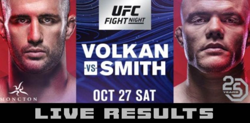 Результаты турнира UFC Fight Night 138: Волкан Оздемир - Энтони Смит