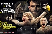 Прямая трансляция Cage Warriors 96: Пэдди Пимблетт - Сорен Бак