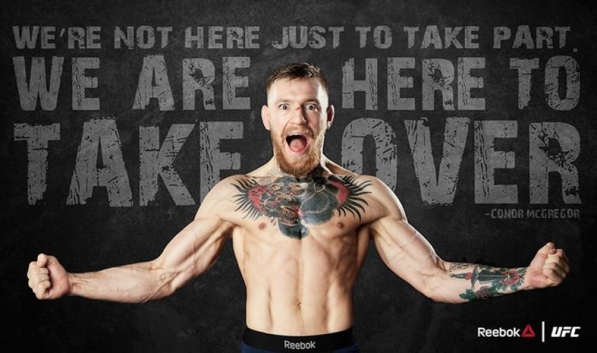 Reebok запретили продавать одежду с логотипом "Conor McGregor" в Европе