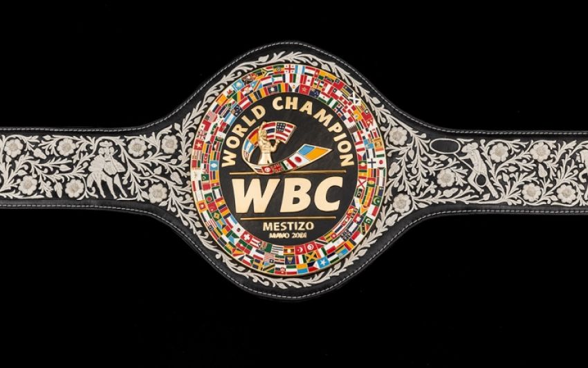 WBC представил специальный пояс к бою Канело – Сондерс