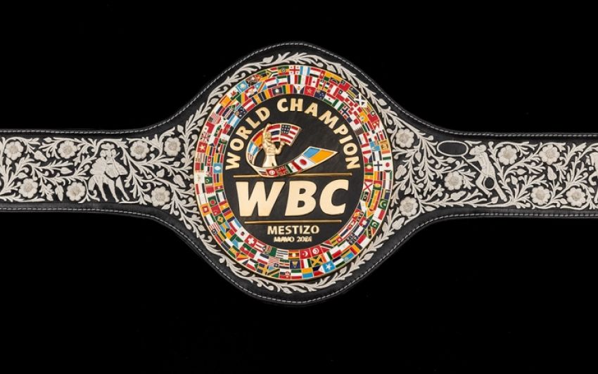 WBC представил специальный пояс к бою Канело – Сондерс