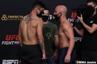 Видео боя Габриэль Бенитес - Джастин Джейнс UFC on ESPN 19
