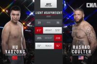Видео боя Язон Ху — Рашад Коултер UFC Fight Night 141