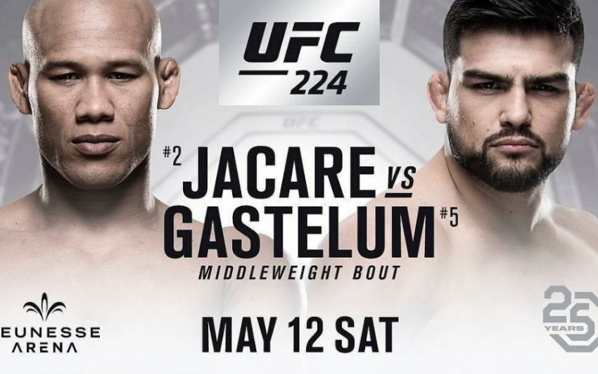Роналдо Соуза встретится с Келвином Гастелумом на UFC 224
