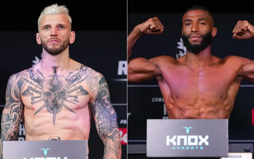 Результаты взвешивания турнира UFC Fight Night 287