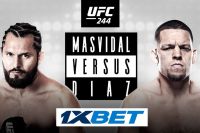 Ставки на UFC 244: Коэффициенты букмекеров на турнир Хорхе Масвидаль - Нейт Диас