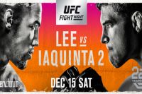 Файткард турнира UFC on FOX 31: Кевин Ли - Эл Яквинта 2