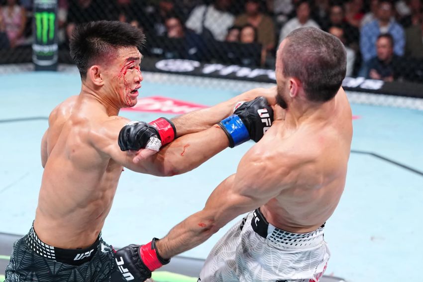 Сонг Ядонг вырубил Умара Нурмагомедова в главном событии UFC Fight Night 286