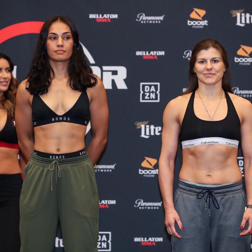 Марина Мохнаткина уступила Дженей Хардинг на турнире Bellator 219